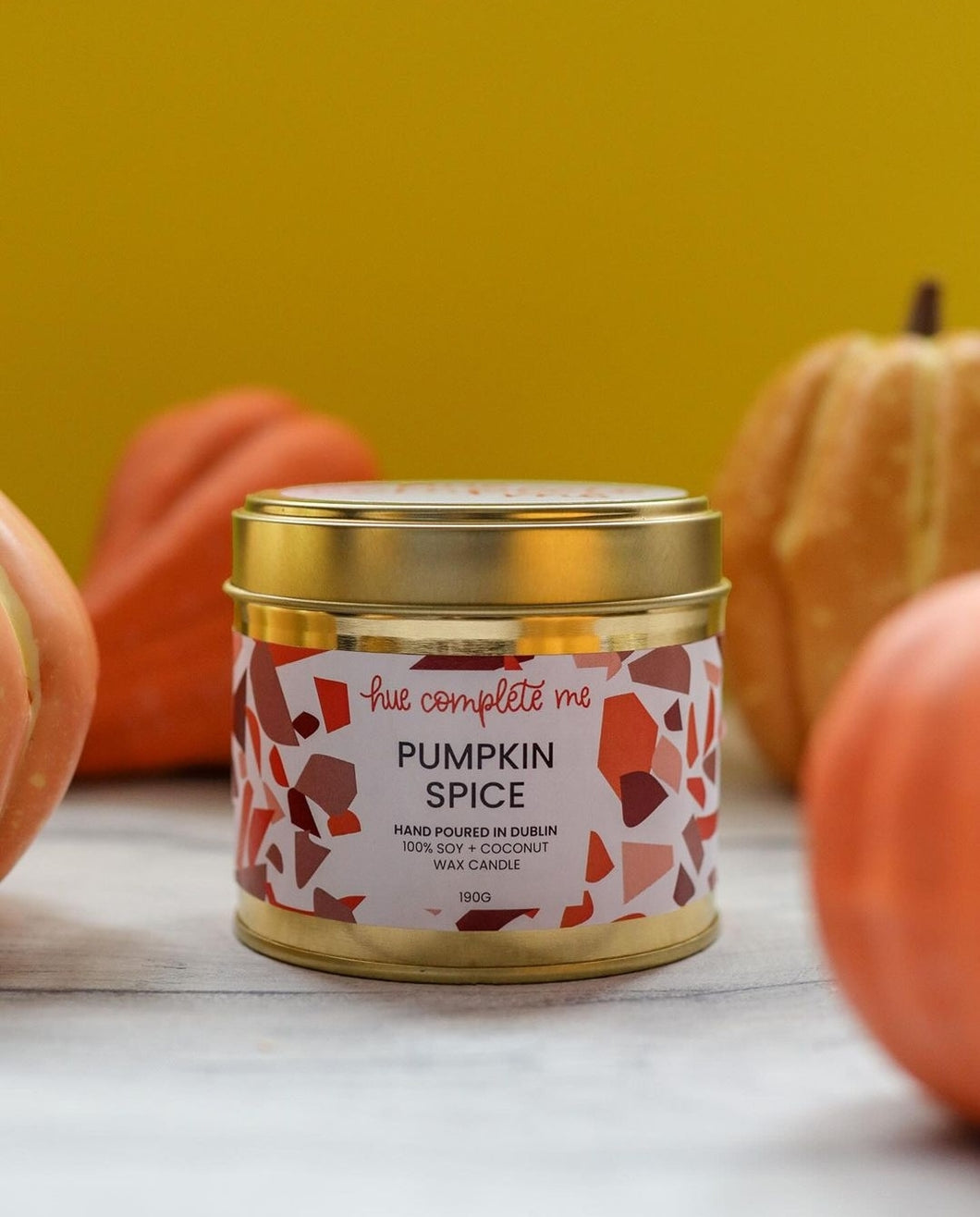 Pumpkin Spice Tin Candle